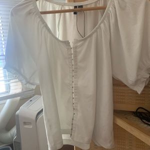 White Vero Moda top from Nordstrom never been worn